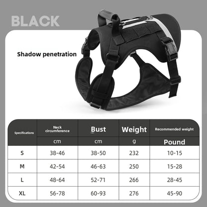 Tactical Reflective Dog Harness