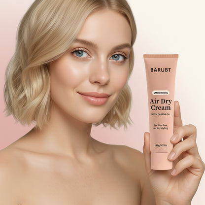 BARUBT Luxe Air Dry Cream for Silky, Frizz-Free Hair