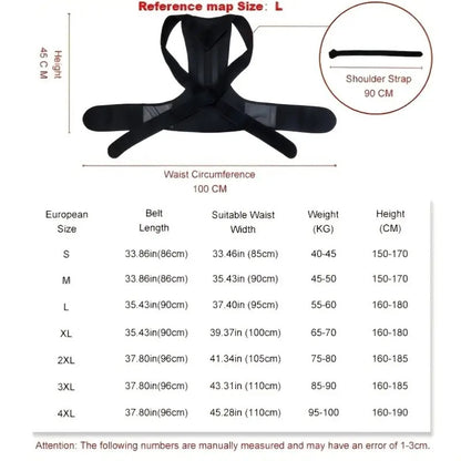 Adjustable Posture Corrector Belt for Adults