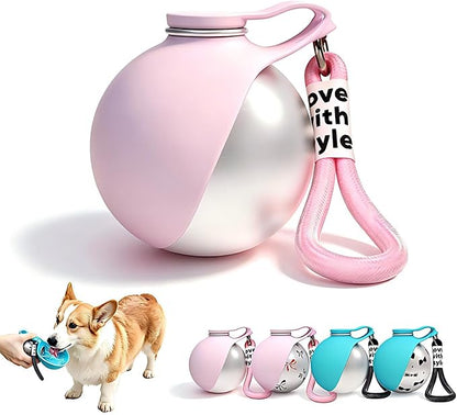 PawHydrate™ 2-in-1 Travel Dog Water Bottle